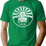 Banzuke Sumo T-Shirt for Men & Women, T-Shirts Graphic Tee - Green