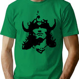 Barbarian T-Shirt for Men & Women, T-Shirts Graphic Tee - Green