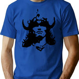 Barbarian T-Shirt for Men & Women, T-Shirts Graphic Tee - Blue