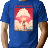 Barbenheimer 2023 T-Shirt for Men & Women, T-Shirts Graphic Tee - Blue
