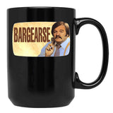 Bargearse Black Coffee Mug, Gift Coffee Mug