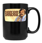Bargearse Black Coffee Mug, Gift Coffee Mug