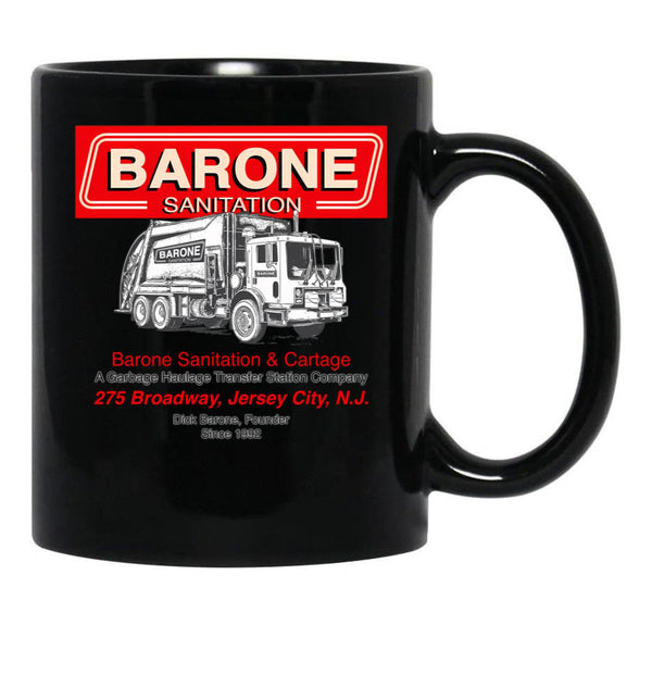 Barone Sanitation Black Coffee Mug, Gift Coffee Mug - Black