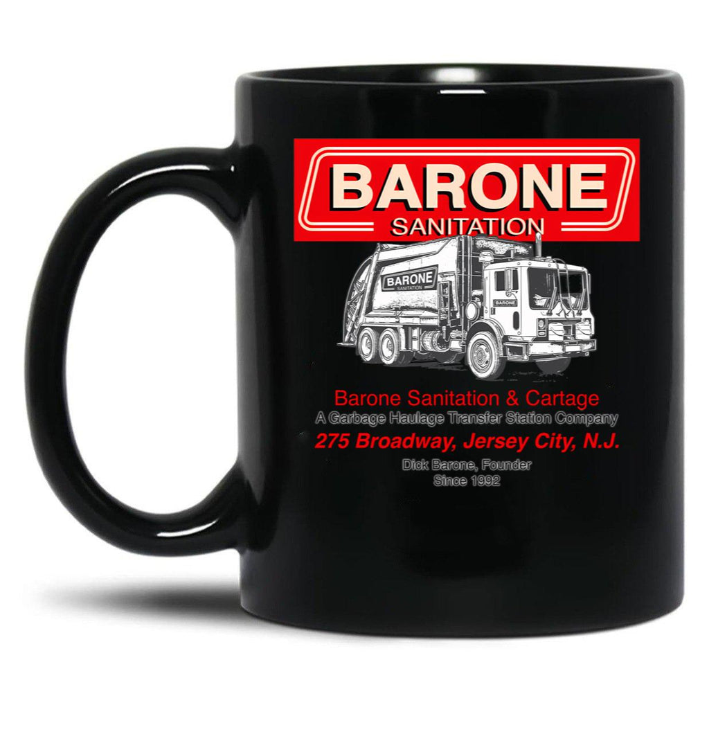 Barone Sanitation Black Coffee Mug, Gift Coffee Mug