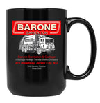 Barone Sanitation Black Coffee Mug, Gift Coffee Mug
