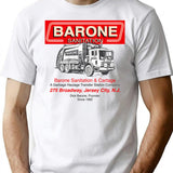 Barone Sanitation Premium Heavyweight Cotton T-Shirt - White