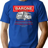 Barone Sanitation Premium Heavyweight Cotton T-Shirt - Blue