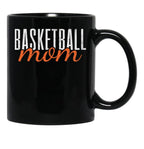Basketball Mom Mama Black Coffee Mug, Gift Coffee Mug - Black