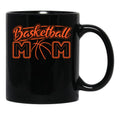 Basketball Mom Mothers Day Gift Ball Mom Black Coffee Mug, Gift Coffee Mug - Black
