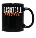 Basketball Mom (3) Black Coffee Mug, Gift Coffee Mug - Black