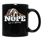 Basset Hound Gift Idea Black Coffee Mug, Gift Coffee Mug - Black