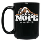 Basset Hound Gift Idea Black Coffee Mug, Gift Coffee Mug