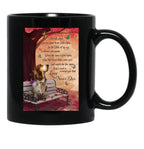 Basset Hound Love Never Dies I'M Not Gone Dogs Lover Poster Black Coffee Mug - Black