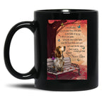 Basset Hound Love Never Dies I'M Not Gone Dogs Lover Poster Black Coffee Mug