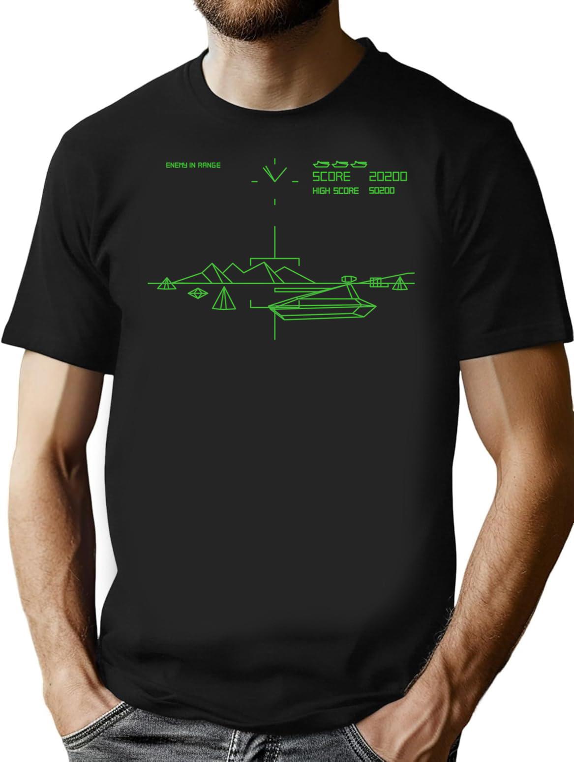 Battlezone T-Shirt for Men & Women, T-Shirts Graphic Tee - Black