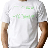 Battlezone T-Shirt for Men & Women, T-Shirts Graphic Tee - White
