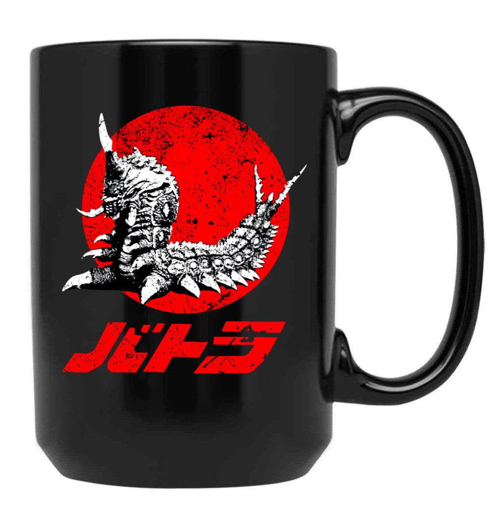 Battra Kaiju Black Coffee Mug, Gift Coffee Mug