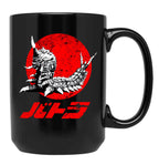 Battra Kaiju Black Coffee Mug, Gift Coffee Mug