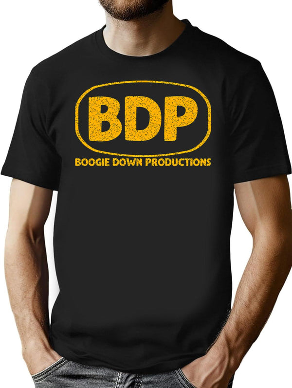 Bdp T-Shirt for Men & Women, T-Shirts Graphic Tee - Black