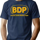 Bdp T-Shirt for Men & Women, T-Shirts Graphic Tee - Navy