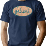 Be Valiant. Like A 1964 Plymouth Valiant. T-Shirt for Men & Women, T-Shirts Graphic Tee - Navy