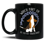 Beagle Which Part Of Arooo Black Coffee Mug, Gift Coffee Mug - Black