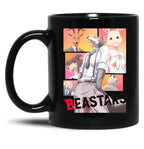 Beastars Family Black Coffee Mug, Gift Coffee Mug