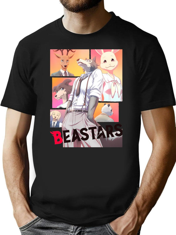 Beastars Family Premium Heavyweight Cotton T-Shirt - Black