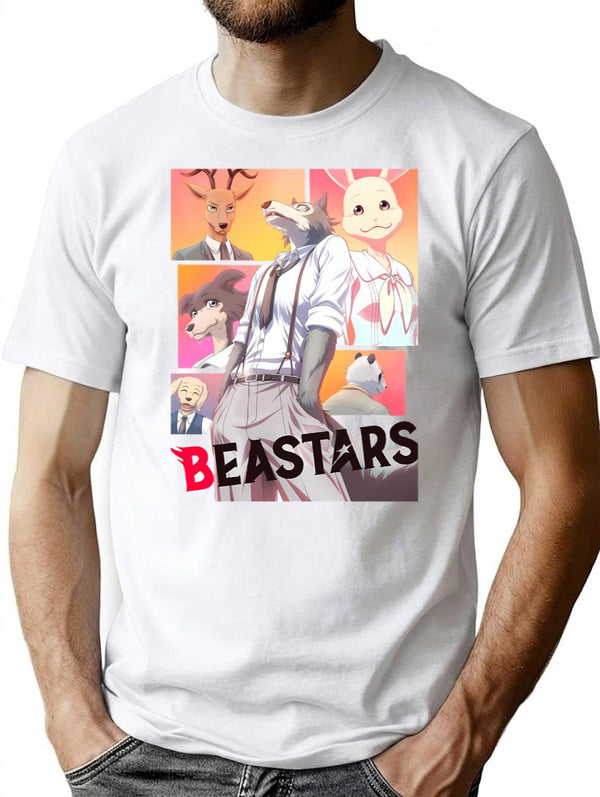 Beastars Family Premium Heavyweight Cotton T-Shirt - White