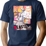 Beastars Family Premium Heavyweight Cotton T-Shirt - Navy