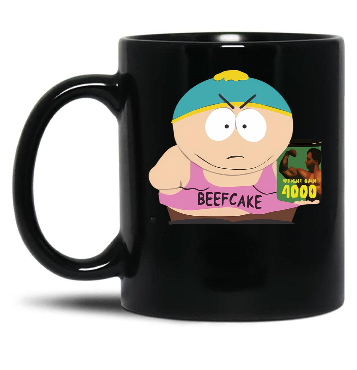 Beefcake 4000 Black Coffee Mug, Gift Coffee Mug