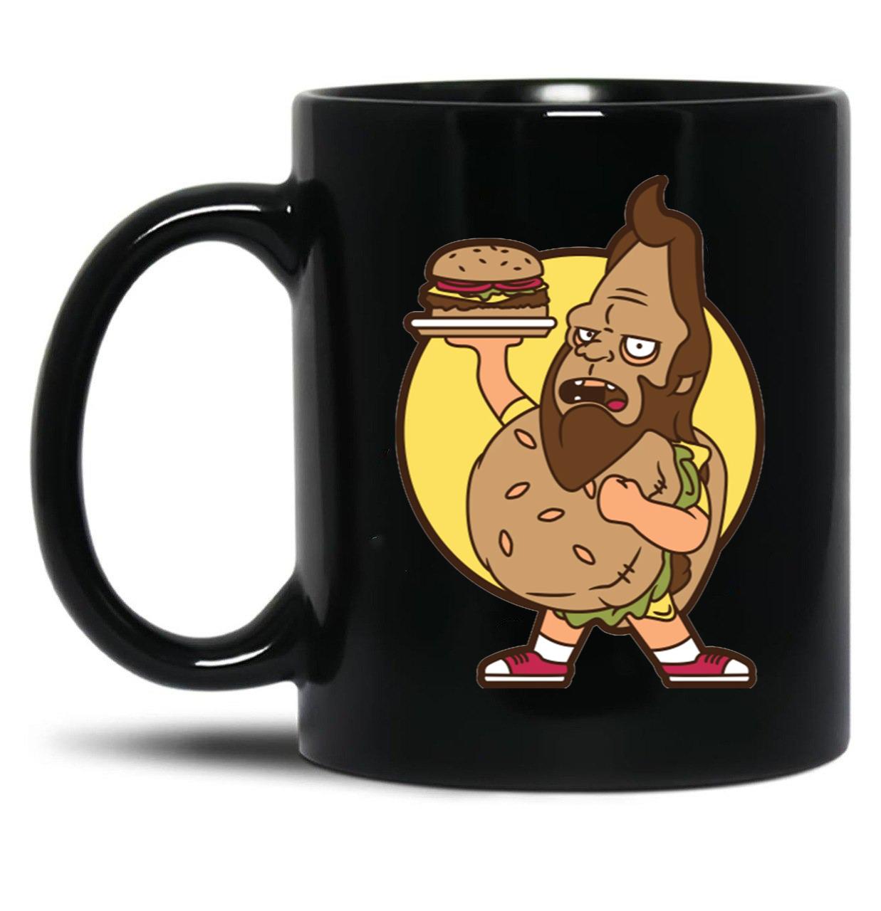 Beefsquatch Big Boy Black Coffee Mug, Gift Coffee Mug
