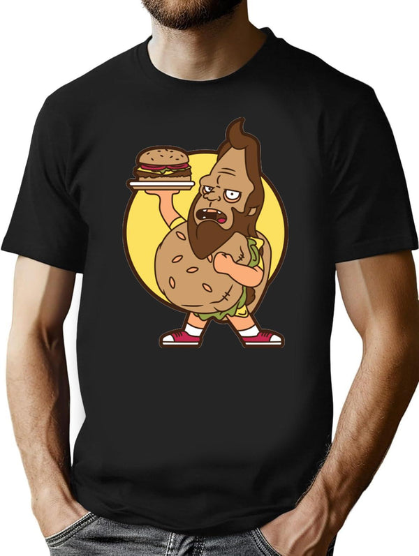 Beefsquatch Big Boy  Premium Heavyweight Cotton T-Shirt - Black