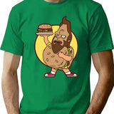 Beefsquatch Big Boy  Premium Heavyweight Cotton T-Shirt - Green