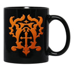 Belmont Family Crest Black Coffee Mug, Gift Coffee Mug - Black
