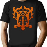 Belmont Family Crest Premium Heavyweight Cotton T-Shirt - Black