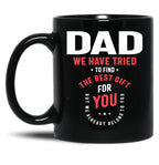 Belonging To Dad - A Funny Father'S Day Black Coffee Mug