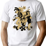 Bendy and The Ink Machine Essential  Premium Heavyweight Cotton T-Shirt - White