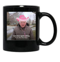 Bernie Chappell Roan Hot to Go Meme Black Coffee Mug, Gift Coffee Mug - Black