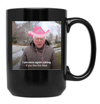 Bernie Chappell Roan Hot to Go Meme Black Coffee Mug, Gift Coffee Mug
