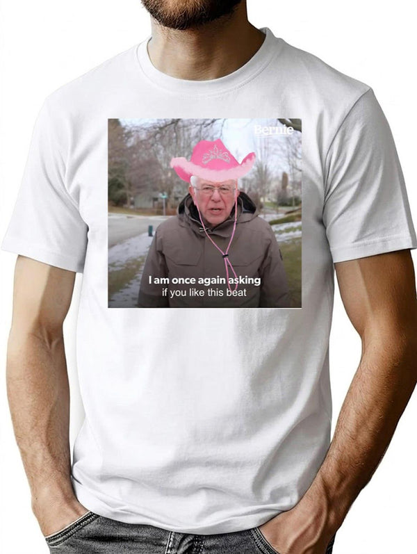Bernie Chappell Roan Hot to Go Meme Premium Heavyweight Cotton T-Shirt - White