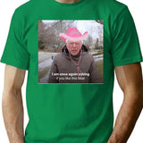 Bernie Chappell Roan Hot to Go Meme Premium Heavyweight Cotton T-Shirt - Green