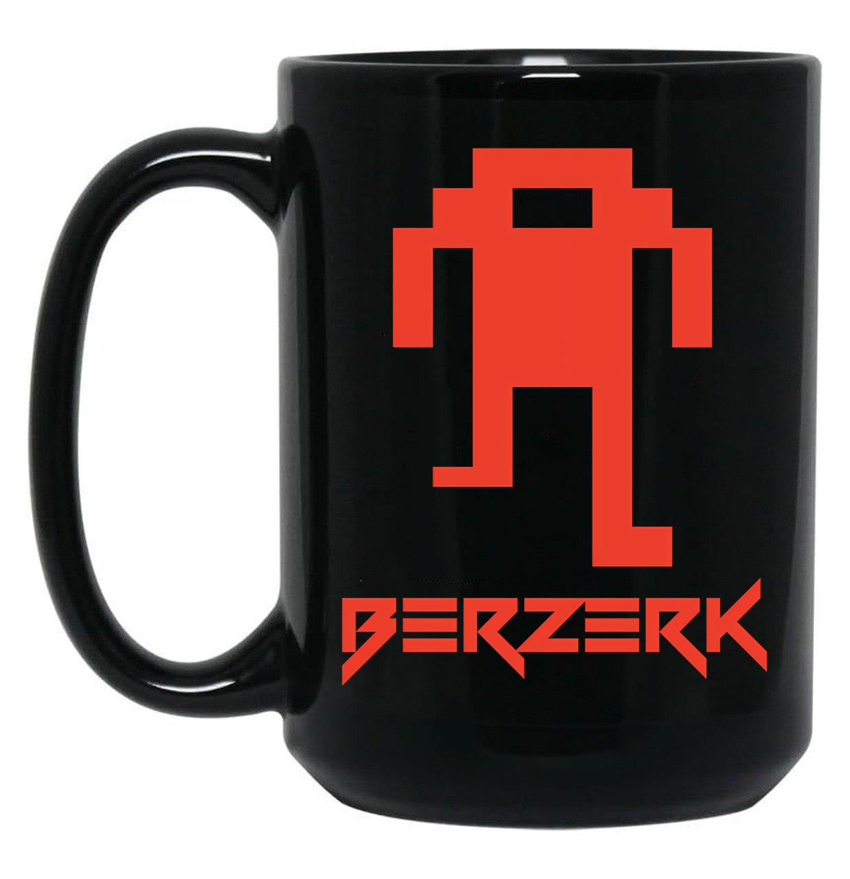 Berzerk Black Coffee Mug, Gift Coffee Mug