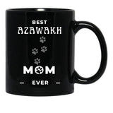 Best Azawakh Mom Ever Black Coffee Mug, Gift Coffee Mug - Black