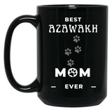 Best Azawakh Mom Ever Black Coffee Mug, Gift Coffee Mug