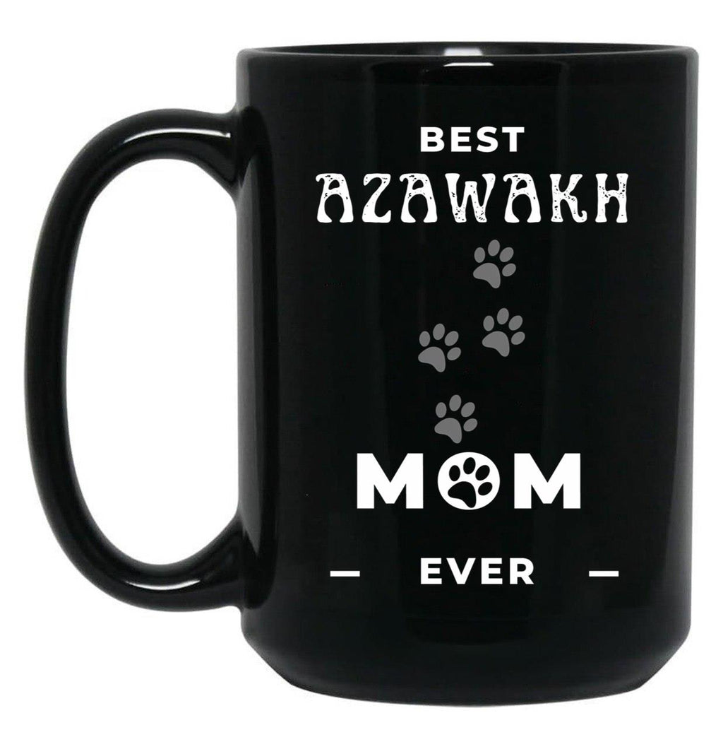 Best Azawakh Mom Ever Black Coffee Mug, Gift Coffee Mug