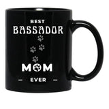 Best Bassador Mom Ever Black Coffee Mug, Gift Coffee Mug - Black