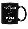 Best Beaglier Mom Ever Black Coffee Mug, Gift Coffee Mug - Black