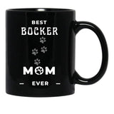 Best Bocker Mom Ever Black Coffee Mug, Gift Coffee Mug - Black