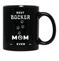 Best Bocker Mom Ever Black Coffee Mug, Gift Coffee Mug - Black
